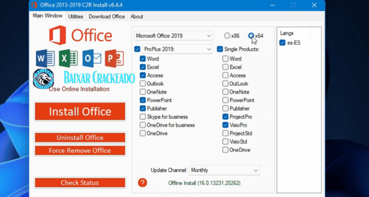 Office 2016 Download Português + Ativador Mega