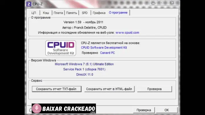 CPU Z Portable Para PC Download Grátis Português PT-BR 2024