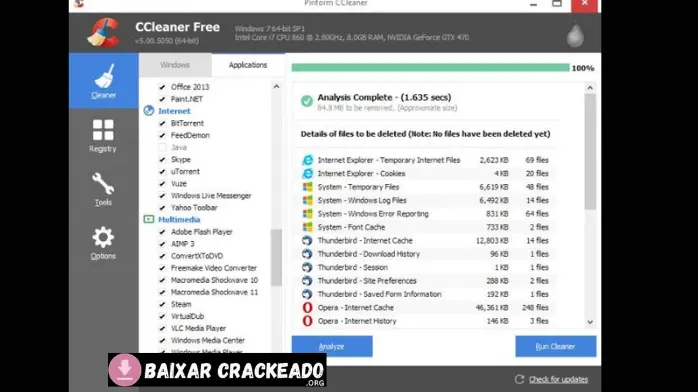 CCleaner Torrent Para PC Download Grátis Português PT-BR 2024