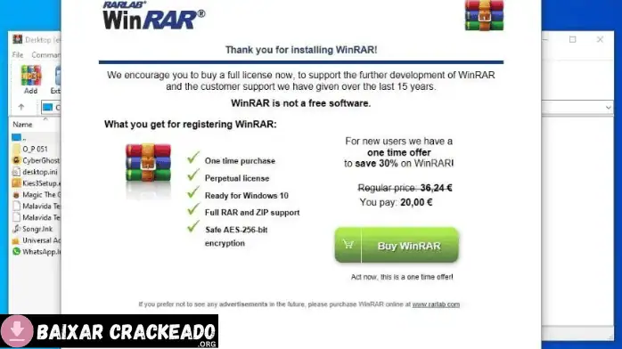 WinRAR Crackeado Para PC Download Grátis Português PT-BR 2024